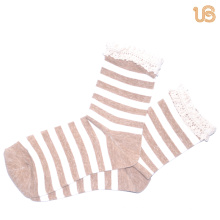 Women′s Stripe Cotton Sock